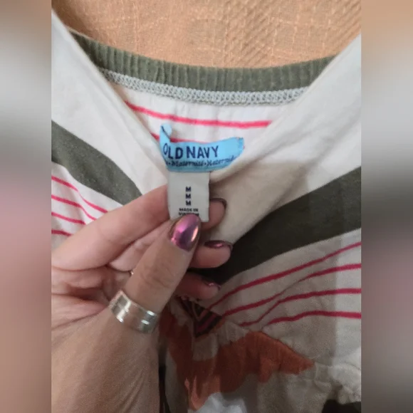 Old Navy Multicolor Striped Dress - Picture 4 of 4